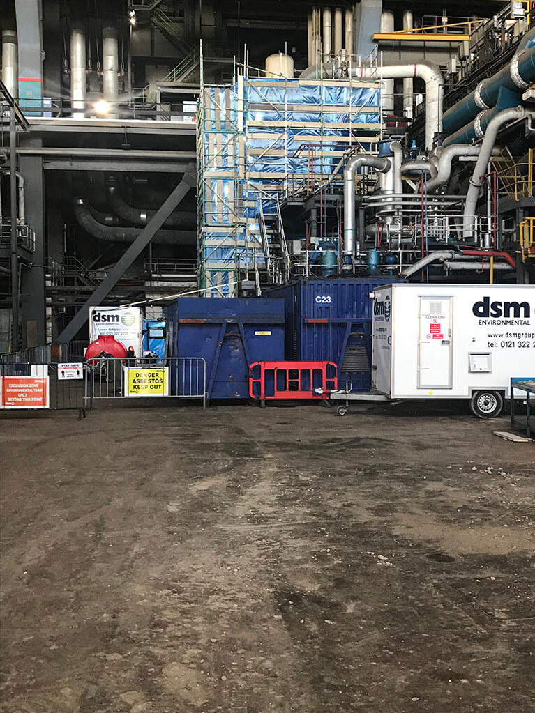 DCU Setup - Decontamination Unit facility