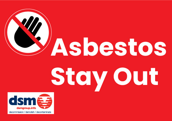 DSM Asbestos Removal Site Setup