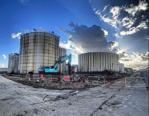 DSM decommissioning Work